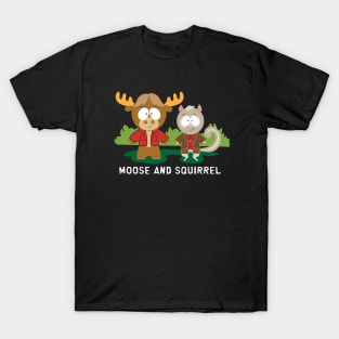 Moose and Squirrel T-Shirt